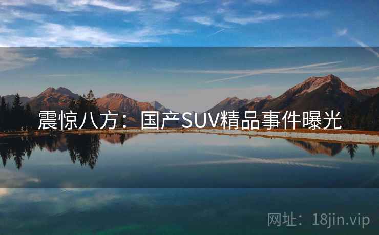震惊八方：国产SUV精品事件曝光